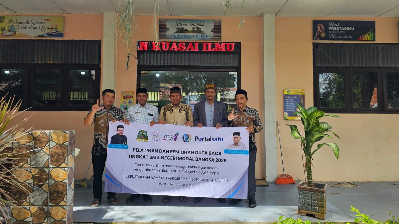 Pelatihan Dan Pemilihan Duta Baca SMAN Modal Bangsa 2025