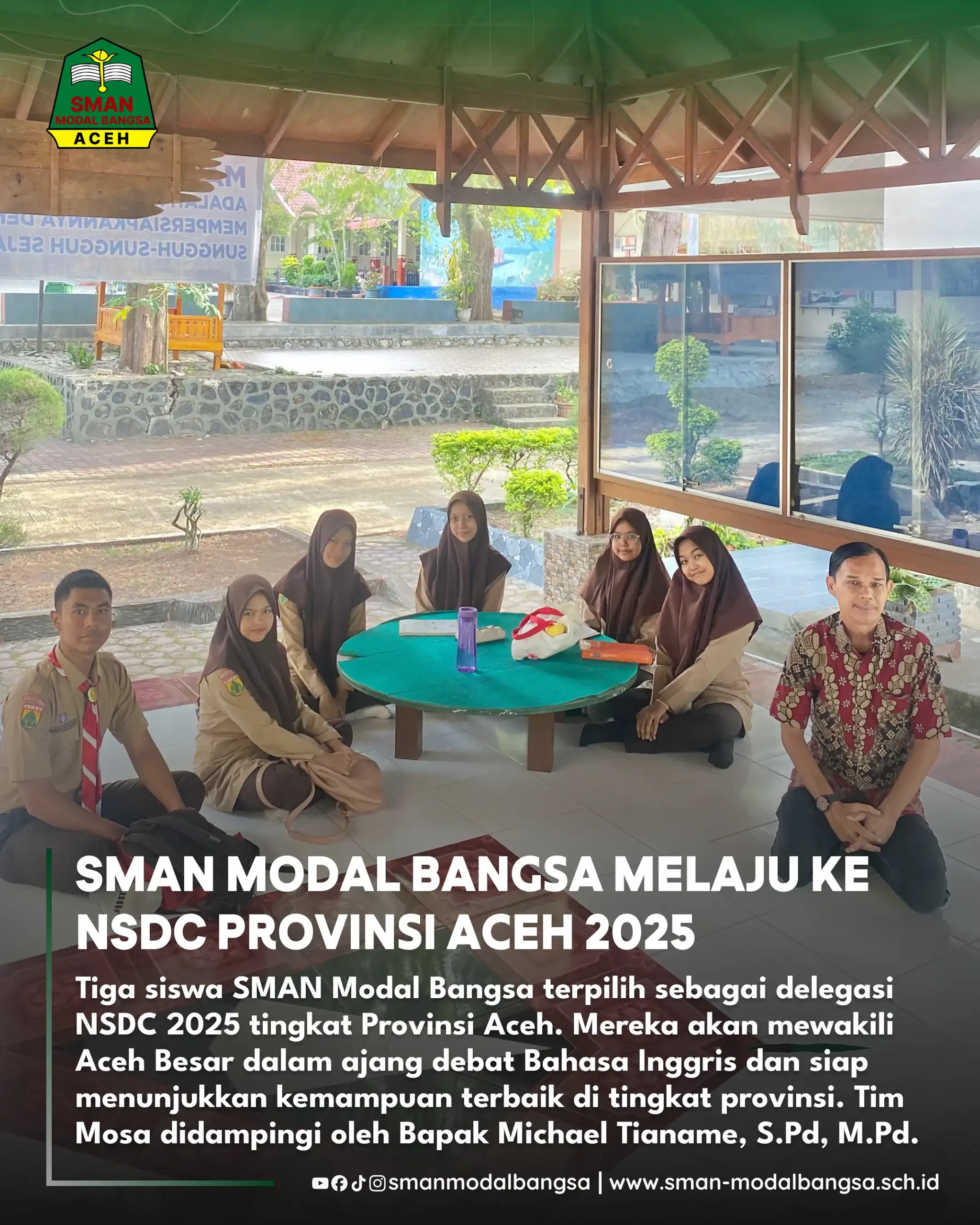 5 Debater Terbaik SMAN Modal Bangsa Siap Berlaga di Tingkat Provinsi Aceh 2025,