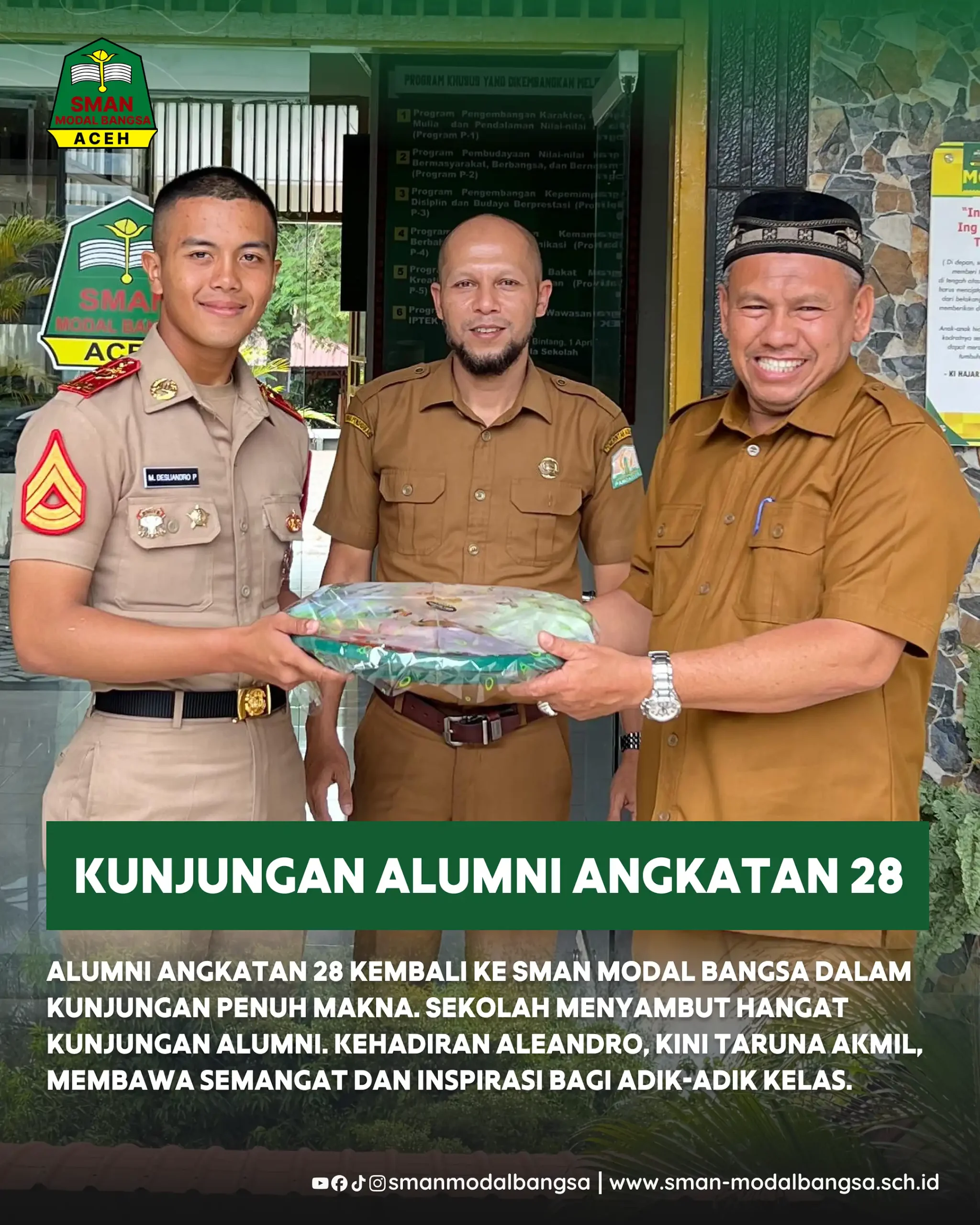 Kunjungan Alumni Angkatan 28: Menyemai Inspirasi di SMAN Modal Bangsa