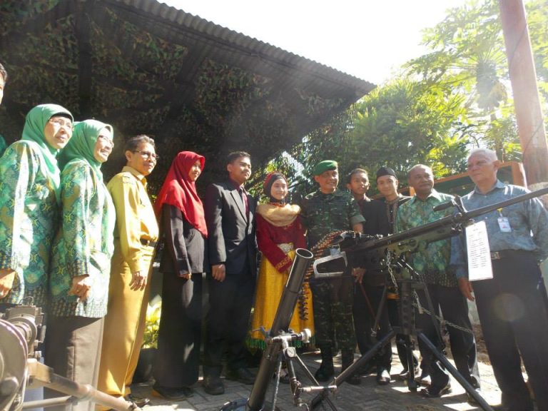Kunjungan PANGDAM IM didampingi Kadisdik