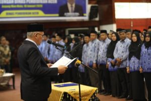 Sekda Lantik 433 Kepala Sekolah SMA, SMK dan SLB se-Aceh