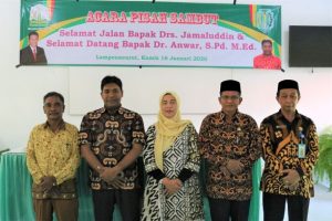 Serah Terima Jabatan Ka. SMAN Modal Bangsa dengan Ka. SMAN 1 Darul Imarah