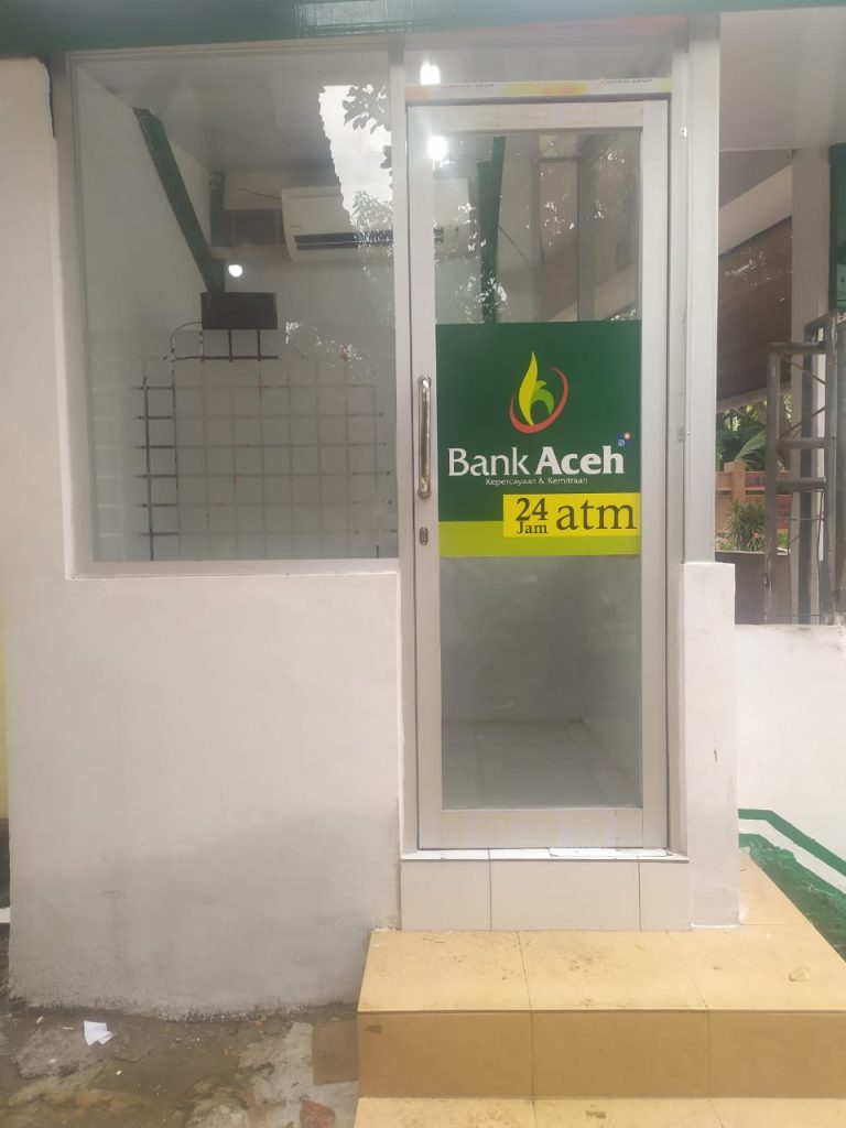 Alhamdulillah ATM Bank Aceh di Gerbang Sekolah Resmi Beroperasi