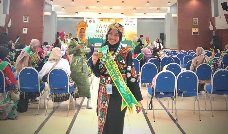 Haura Athifah Mawardi, Finalis Jambore Nasional Generasi Hijau