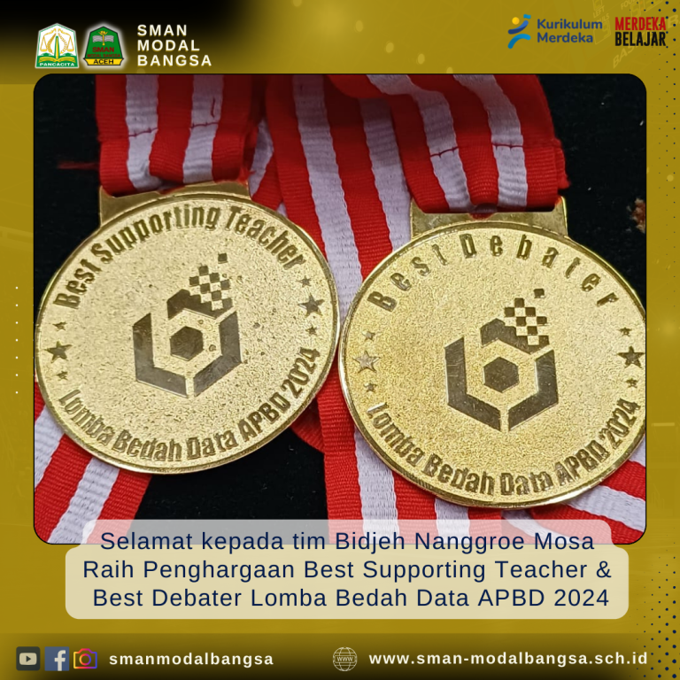 Hebat!! Tim Bedah Data APBD (Bidjeh Nanggroe) Raih 2 Penghargaan