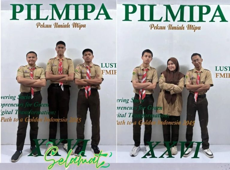 PILMIPA XXVI : Fayruz, dkk Juara Cerdas Cermat dan Penelitian