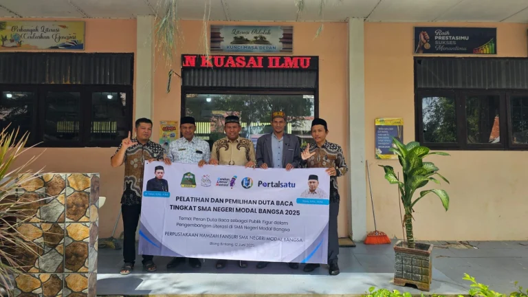 Pelatihan Dan Pemilihan Duta Baca SMAN Modal Bangsa 2025